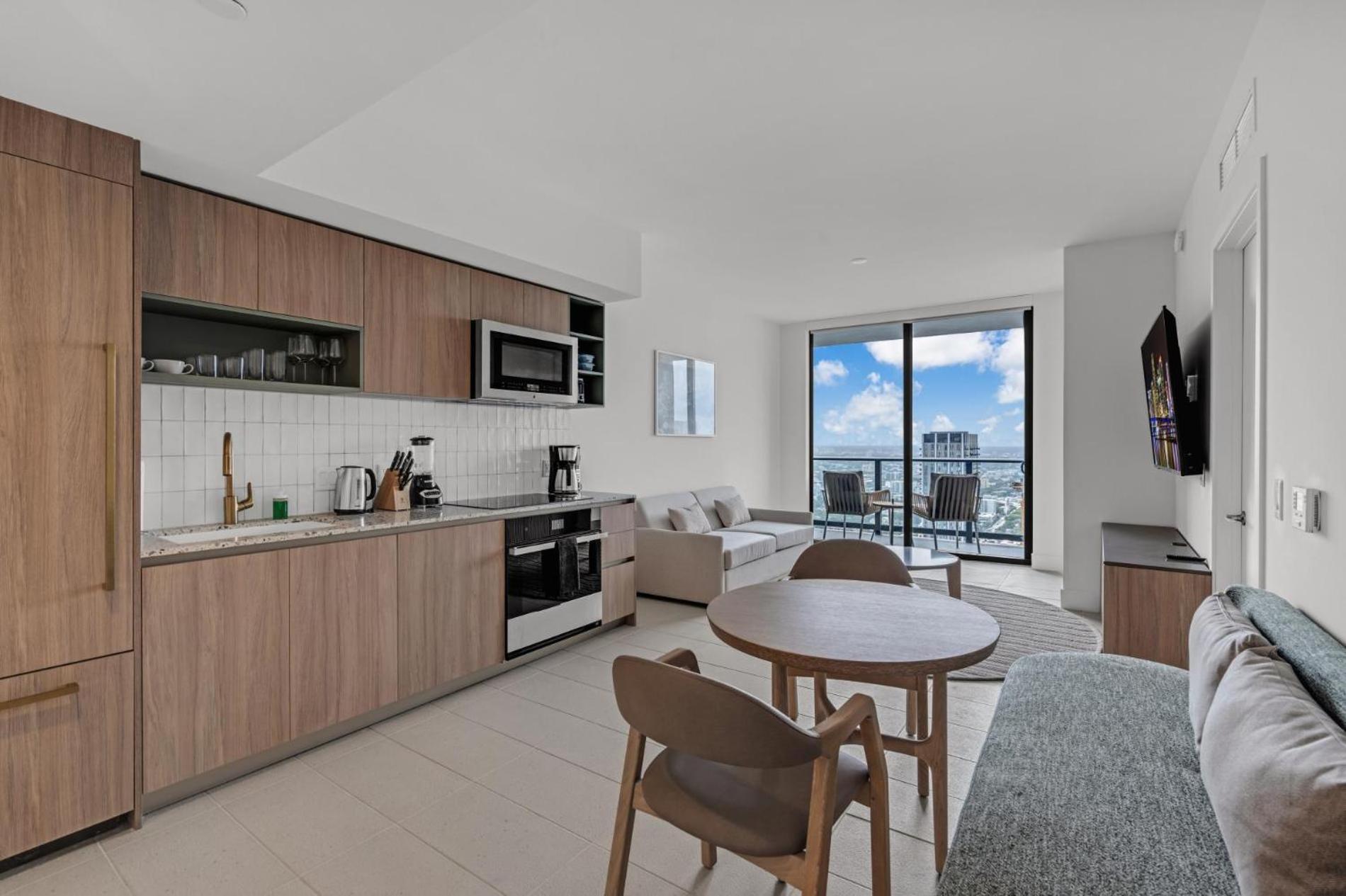 Modern 1Br Apartment With Breathtaking Views Heart Of Downtown Miami Exterior foto
