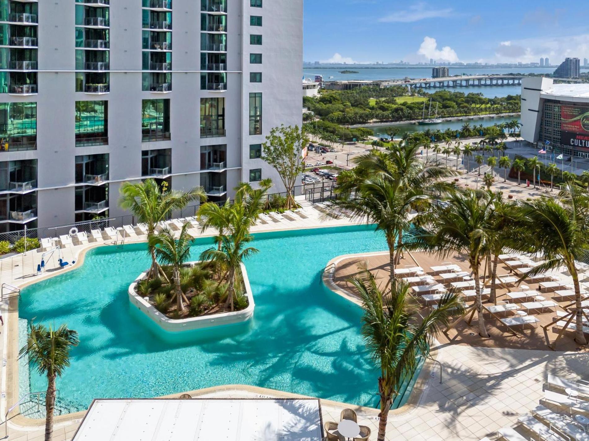 Modern 1Br Apartment With Breathtaking Views Heart Of Downtown Miami Exterior foto
