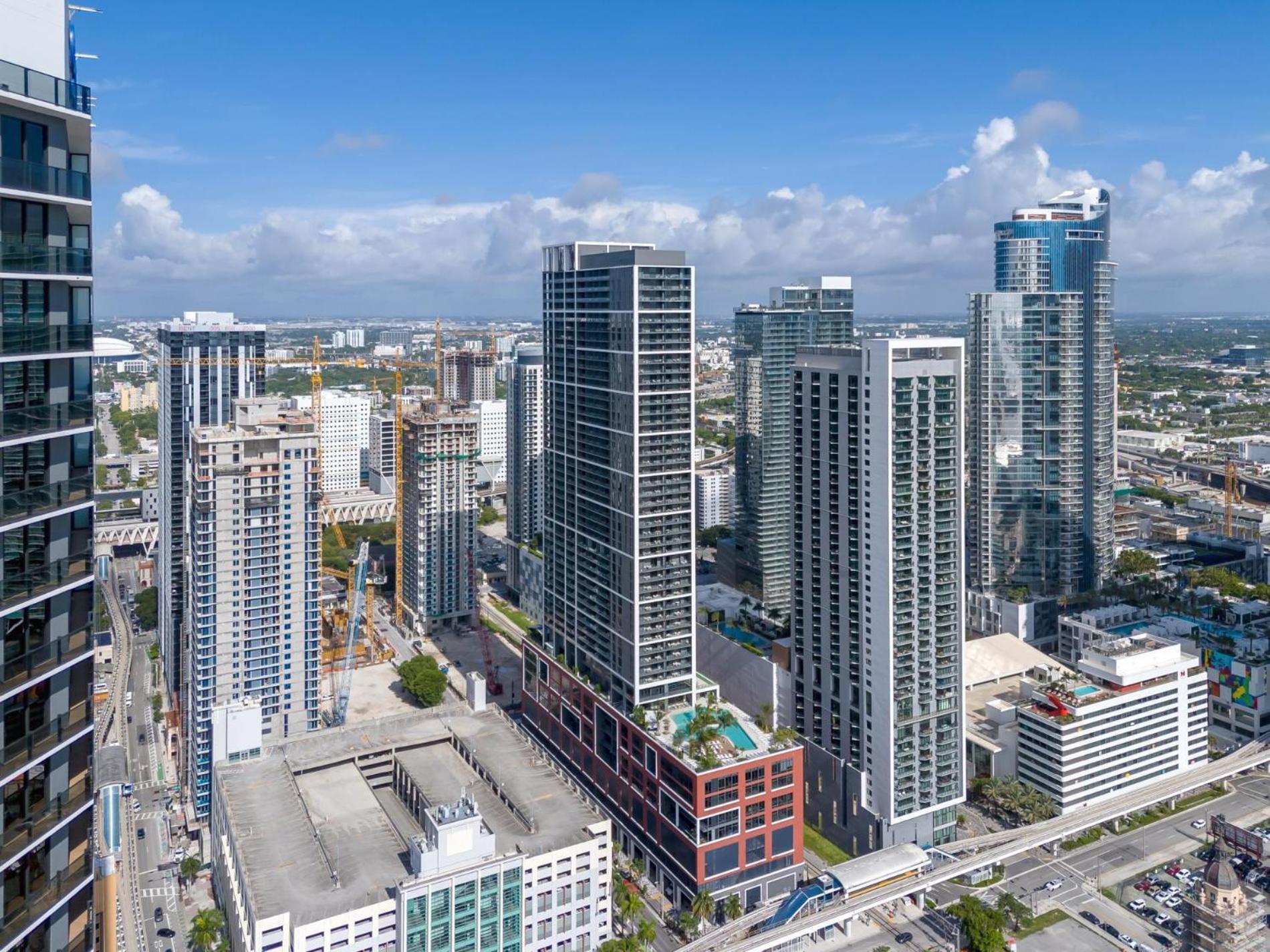 Modern 1Br Apartment With Breathtaking Views Heart Of Downtown Miami Exterior foto