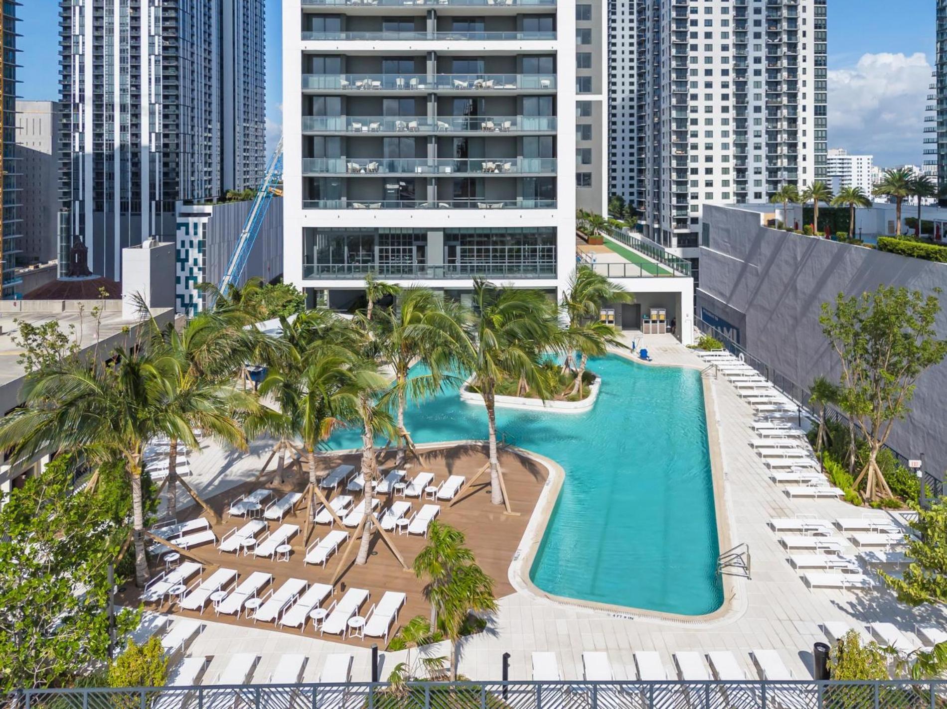 Modern 1Br Apartment With Breathtaking Views Heart Of Downtown Miami Exterior foto