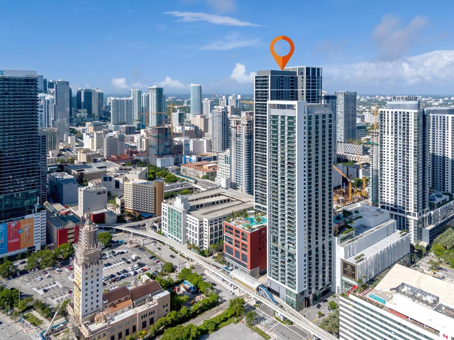 Modern 1Br Apartment With Breathtaking Views Heart Of Downtown Miami Exterior foto
