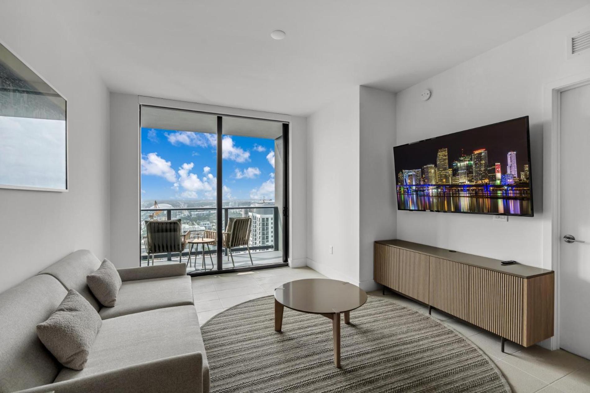 Modern 1Br Apartment With Breathtaking Views Heart Of Downtown Miami Exterior foto